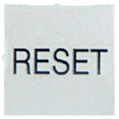 symbol plate white reset