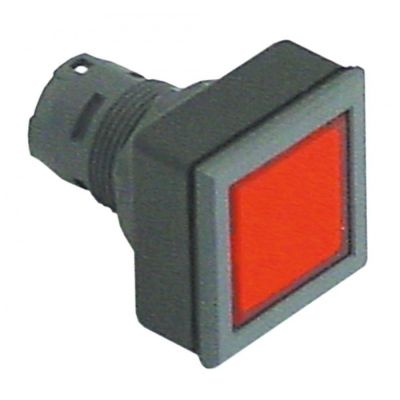 button type 24 mounting ø 24mm red - Code 345930