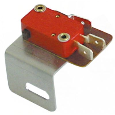 microswitch 250V 10A 1CO connection male faston 6,3mm