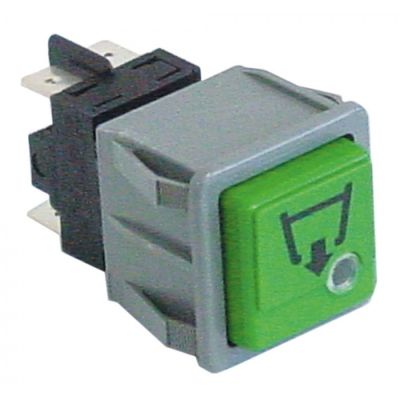 Intrerupator cu buton 28,5x28,5 mm - Cod 345977