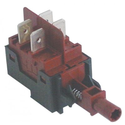 switch 2NO 250 V 16 A connection male faston 6.3mm