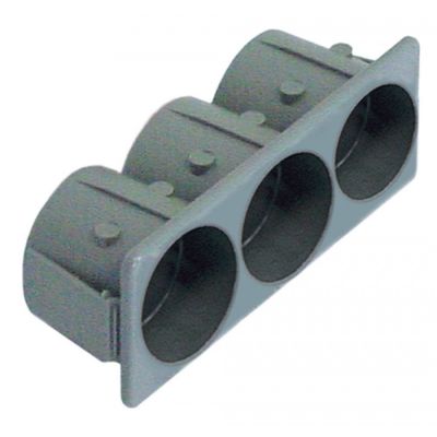 element holder 28,5x77,5mm grey - Code 346201