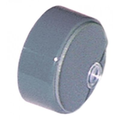 push button ø 23mm grey with lens - Code 346211