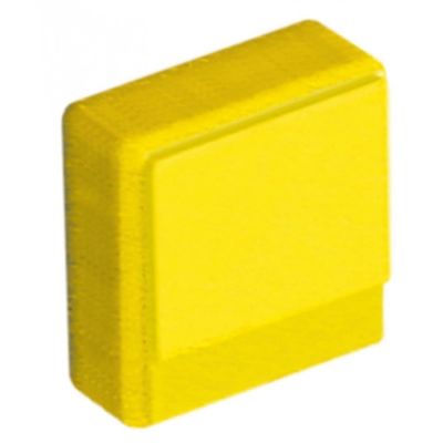 Capac galben pentru intrerupator 23 x 23 mm - 346214