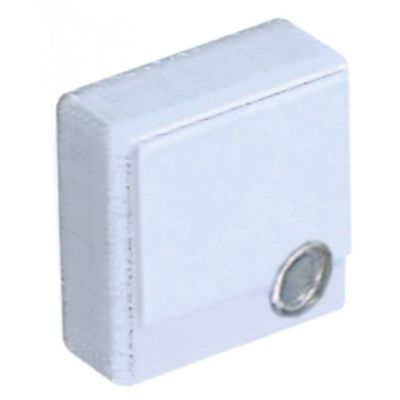 push button 23x23mm white - Code 346219