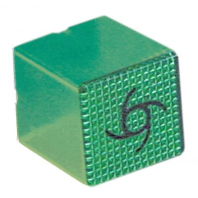 lens 23x23mm green washing cycle - Code 346250