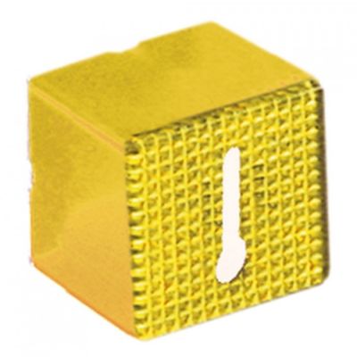 lens 23x23mm yellow symbol temperature - Code 346263