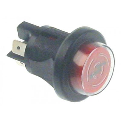 Intrerupator buton fara retinere, montare ø 25 mm - 346318