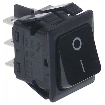 Intrerupator basculant contacte 2CO, 16A, 230V, montare 30 x 22 mm - 346377