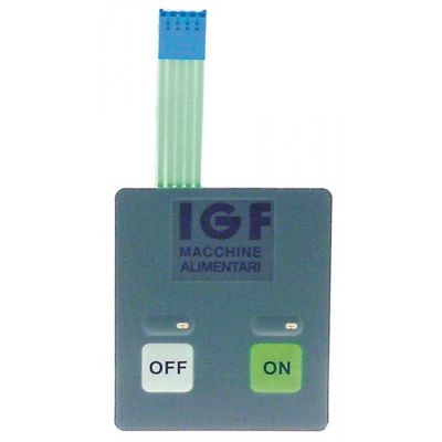 membrane keypad L 70mm W 60mm - Code 346443