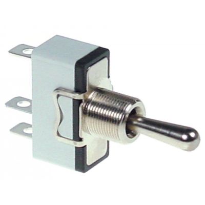 Intrerupator cu parghie ON/OFF/ON, contact 1CO, 15 A, 250 V - 346517