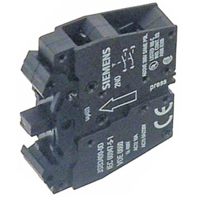 Intrerupator 2NO, Siemens 3SB3400-0D - 346602