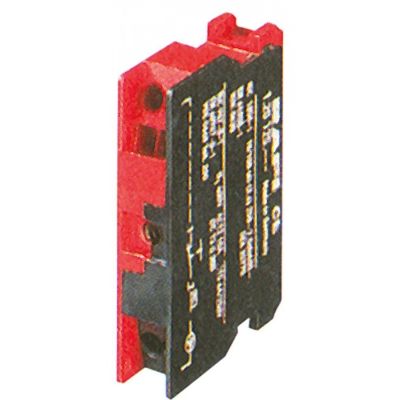 contact block RAFI 1NC max 400V 10A red