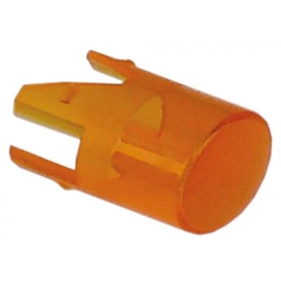 Capac lentila, 17x13 mm, galben - Cod 346812