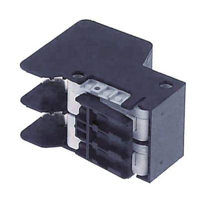 microswitch with lever 250V 10A 2CO connection male faston 6,3mm
