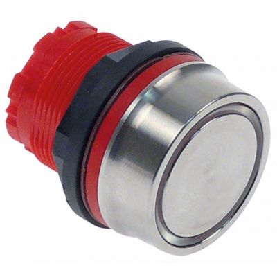 push button type momentary mounting ø 22mm red round