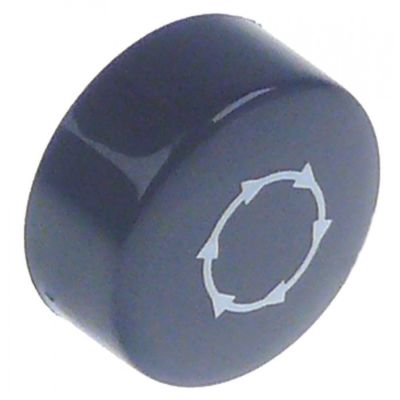 Capac buton ø 21 mm, albastru, CYCLE - 347099
