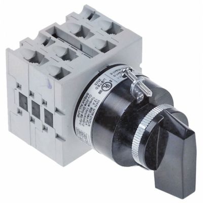rotary switch 4 0-1-2-3 8 type GX169536U11 600V 12A shaft ø 6x6mm shaft length 26,5mm shaft square