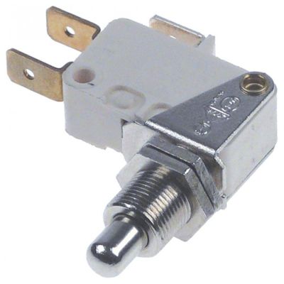 Micro intrerupator cu buton, filet M10x0,75, contact 1CO, 16A, 250V - 347216