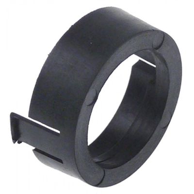 frame for push-button external size 28 mm internal size 21 mm black - 347233