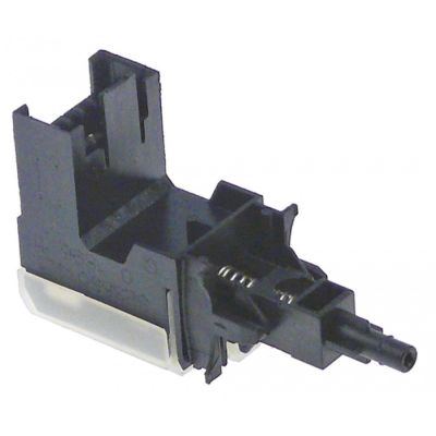 switch black 1NO 20 V 1 A momentary connection coded plug