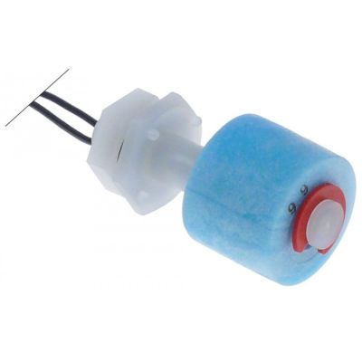 float switch thread M10x1,5 1NO ø 25mm L 50mm mounting ø 11mm 250V 0,5A cable cable length 300mm