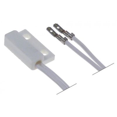 magnetic switch L 23mm W 14mm NO connection male faston 2,8mm cable length 250mm