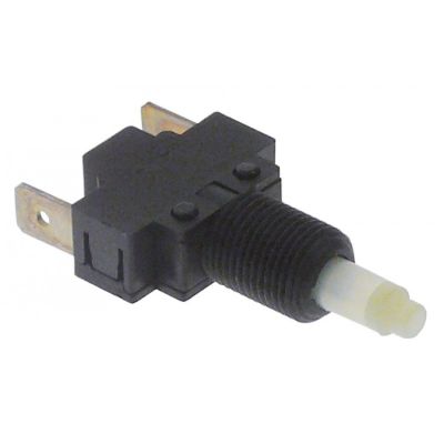 momentary switch unit 250V 16A 1NO connection male faston 6,3mm