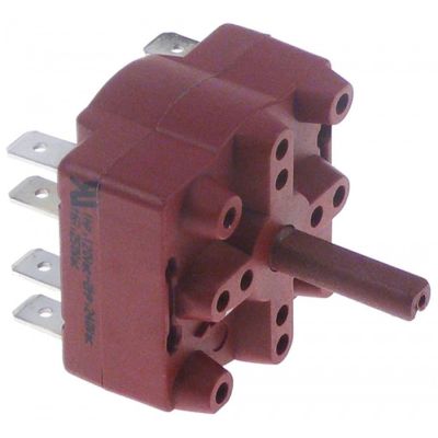 Comutator rotativ GOTTAK, 16 A, 400 V, ø 6x4,6 mm - 347378