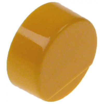 Buton pentru intrerupator ø 23 mm, ax 3.7x3.7 mm, galben - 347439