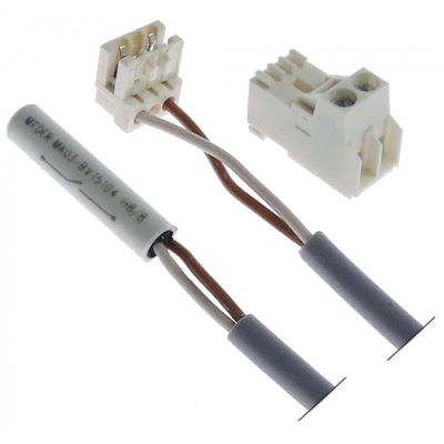 magnetic switch 200V 0,5A P max. 100W probe length 26mm 1NO connection coded plug