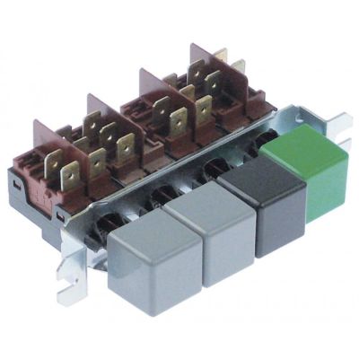switch combination 2 hole fixing