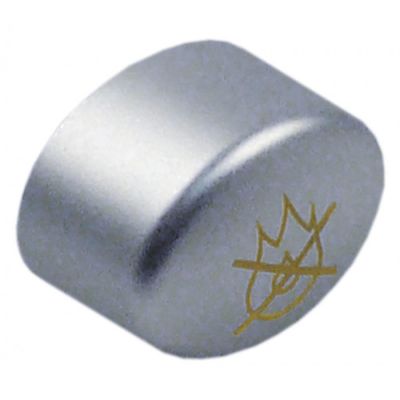 push button size 17x13mm silver gold