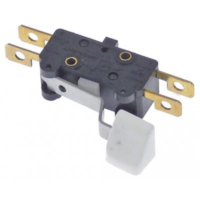 microswitch with lever 250V 5A 1NO/1NC connection male faston 6,3mm L 35mm