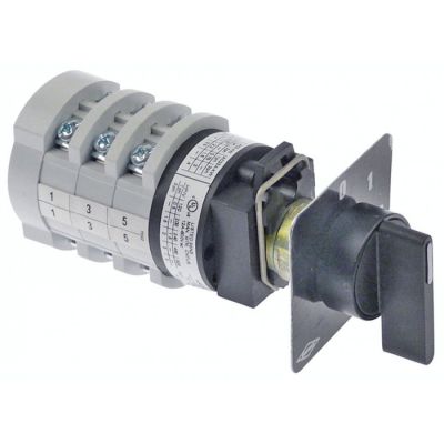 Intrerupator rotativ - comutator tip CA0127042, cu 4 pozitii 0-1-2-3, 600 V, 12 A - 347857