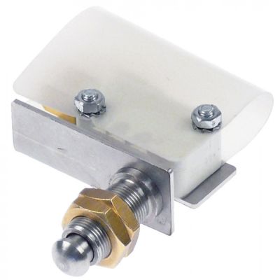 microswitch with plunger mounting distance 22mm M10x0,75 thread length 18mm 230V 10A 1CO