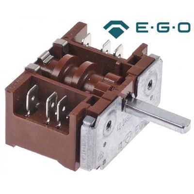 operation switch 4 operating positions 2NO switching sequence 0-1-0-1 16A shaft ø 6x4,6mm