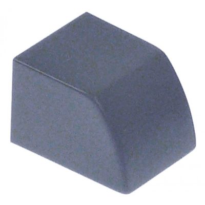 push button blue L 24,2 mm, W 19,2 mm, H 16,6 mm