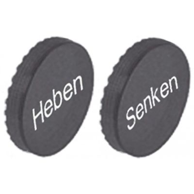 button plate lifting/lowering matt finish plastic