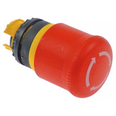 Buton rosu tip ciuperca urgenta, montare ø22mm