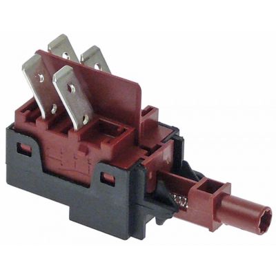 intrerupator comutatie 2NO 250V 16A racord fișă plată masculină 6,3mm tip