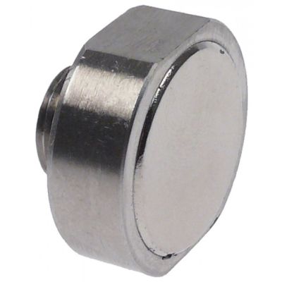 suport magnet cu magnet dimensiuni interioare 19.5mm Î 14mm filet M12