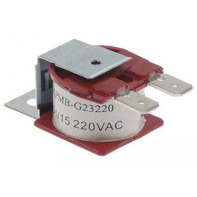buzzer 230VAC connection male faston 6.3mm screw mounting thread M4 60 dB