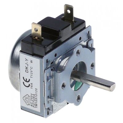 Timer mecanic 120 minute cu clopotel, TEMPOMATIC MODEL M11, contact 16A, 250V, cu pozitie de 0 si pozitie de functionare la infinit - 350130
