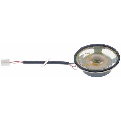 loudspeaker ø 50mm built-in depth 15mm 8Ohm 0,5W connection plug cable length 1740mm