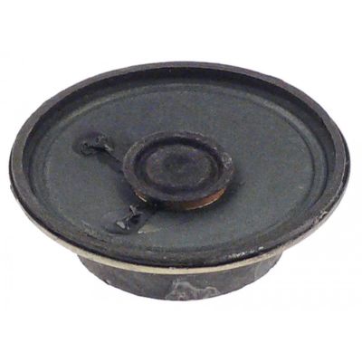 loudspeaker ø 50mm built-in depth 16mm 8Ohm 0,5W connection solder connection