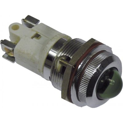 Bec de semnalizare ø 225mm 400V verde racord clemă cu șurub - 357000