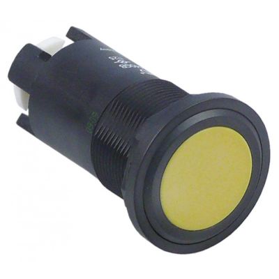 indicator light ø 22 mm yellow 230-440V connection screw temp.-resist. 125 °C LED
