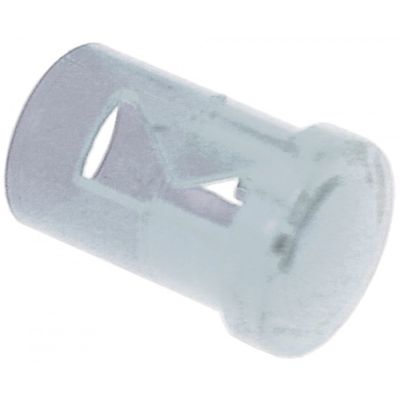 light bulb housing ø9mm clear Qty 10 pcs round