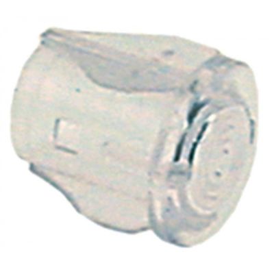 light bulb housing ø10mm clear Qty 10 pcs round